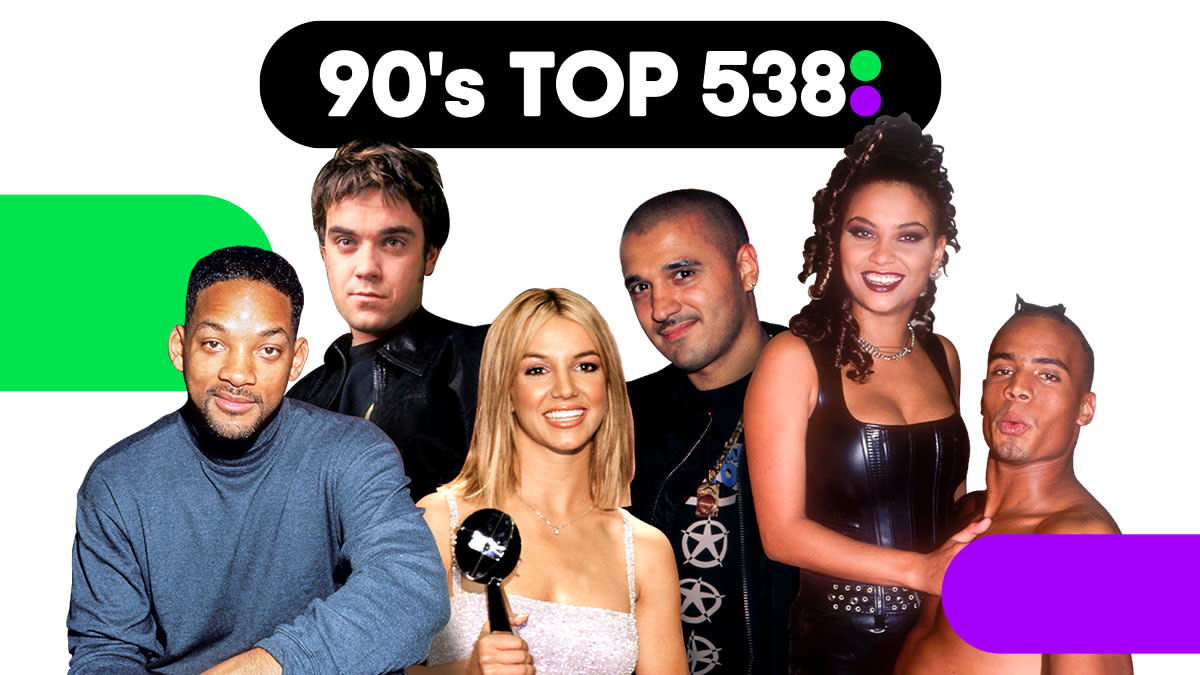 Luister naar De 90's Top 538!