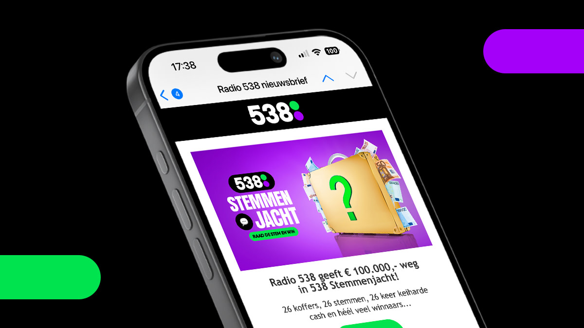 Radio 538 Nieuwsbrief Aanmelden