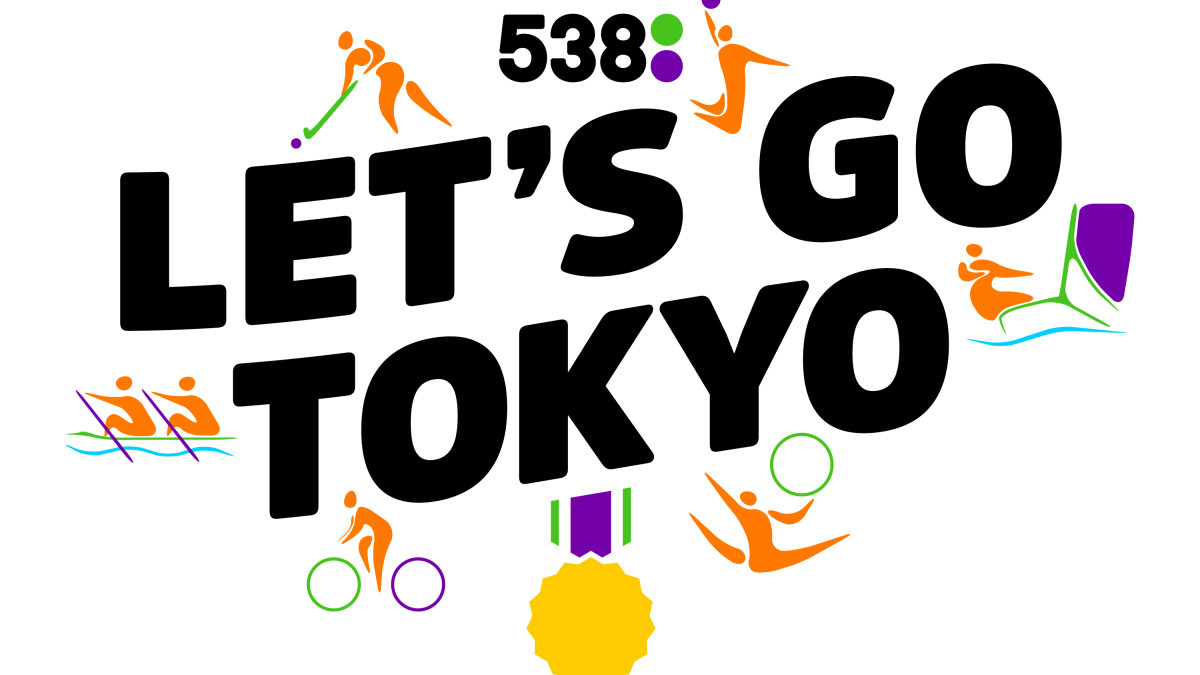 Logo Let's Go Tokyo (credits Radio 538)