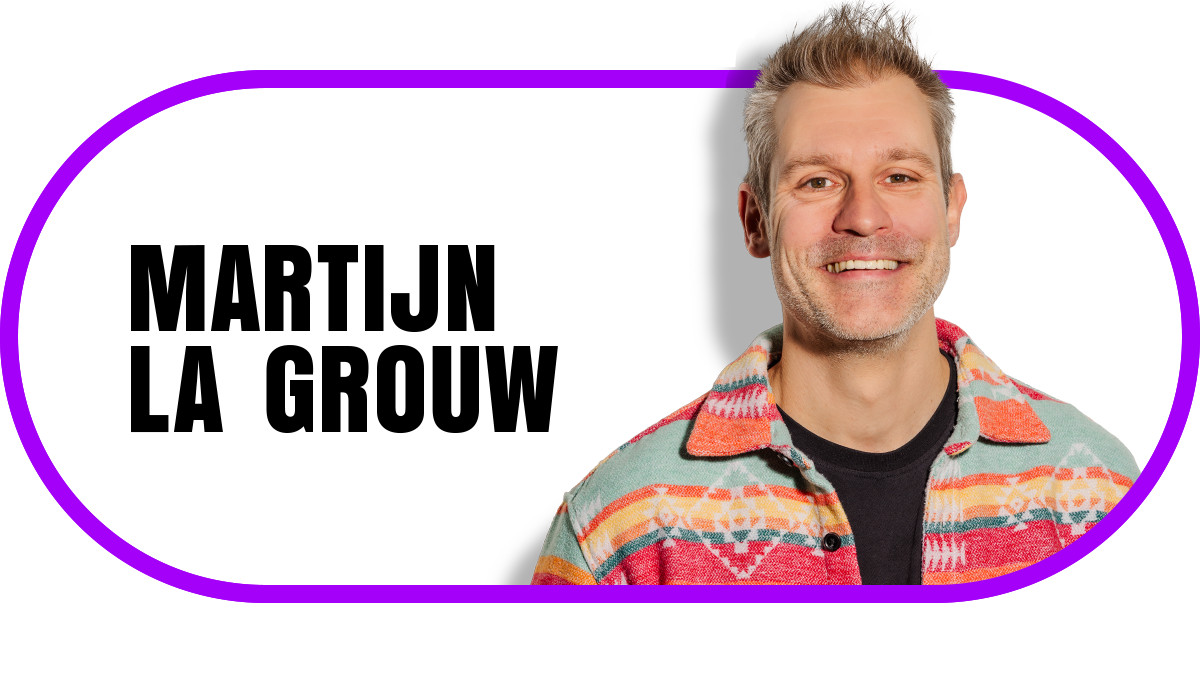 Martijn La Grouw is vanaf 2 januari 2024 dj bij Radio 538