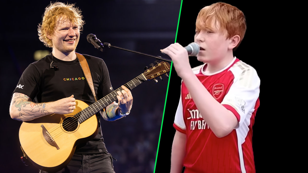 Is dit 13-jarige jongetje de volgende Ed Sheeran?